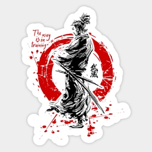 THE WAY (Miyamoto Musashi) Sticker